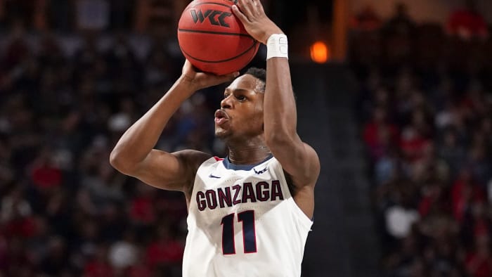 Gonzaga guard Joel Ayayi